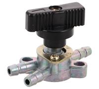 ULTECHNOVO Robinet D'arrêt de Carburant à 3 Voies pour Quad et Moto Tout-usage, Vanne à Gaz Résistante aux Environnements Extrêmes, Kit de Réparation Interrupteur Précis pour Gestion