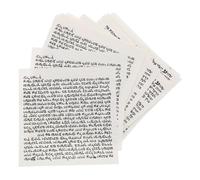 ULTECHNOVO Rouleau De Mezouza 50 Pcs Décoration Murale Hébraïque Symbole De Bénédiction Design Artistique Décoration Intérieure Objet Religieux Présent pour Hanoucca