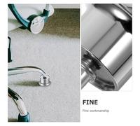 ULTECHNOVO Roulette Fixe Alliage pour Chaise de Bureau Patin Pratique et Silencieux Pied de Meuble Stable pour Remplacement