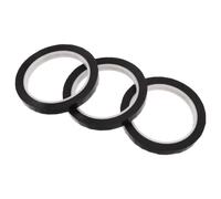ULTECHNOVO Ruban Adhésif Occultant Noir 3 Rouleaux, Imperméable et Résistant à Haute Température, Adhérence Forte en Pet pour Bandes LED et Fenêtres, pour Installations Extérieures