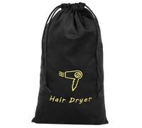 ULTECHNOVO Sac de Voyage pour Sèche-cheveux Lin avec Fermeture à Cordon Sac de Rangement Portable et Adapté pour Sèche-cheveux de Voyage Pratique