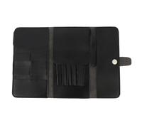 ULTECHNOVO Sacoche Ciseaux Coiffeur Cuir Pliable Pochette Multifonction pour Outils de Coiffure Rangement Compact pour Styliste et Salon