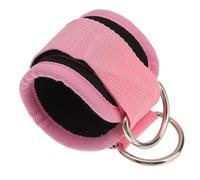 ULTECHNOVO Sangle Cheville Fitness avec Double Anneau D Résistante pour Entraînement des Jambes et Hanches Compatible avec Systèmes de Musculation Standards pour Exercices à Domicile