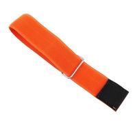 ULTECHNOVO Sangles Élastiques pour Course à Trois Jambes, Bande de Nylon Orange, Légère et Portable, pour Journées Sportives Scolaires et Jeux en Plein Air