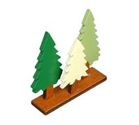 ULTECHNOVO Sapin de Noël Décoratif en Bois Modèle D’Arbre Artificiel Pin D’Émulation Décoration D’Intérieur Naturelle Accessoire Photo pour Maison Bureau et Fête Ambiance Festive