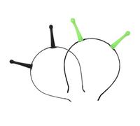 ULTECHNOVO Serrage-tête Extraterrestre Bandeau pour Cheveux D'halloween 2 Pièces en Plastique Léger et Facile à Porter pour Cosplay Féminin pour Fêtes à Thème et Masquerades