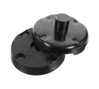 ULTECHNOVO Set Adaptateur Hydraulique Acier avec Plateau et Patin Stabilisateur pour Élévateur Voiture Horizontal