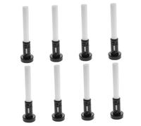 ULTECHNOVO Sets de Sets de Ensembles de Bâtonnets de Recharge en Coton pour Humidificateur Lot de 4 avec Support en Plastique Absorption D'humidité Sécurisée, pour Maison et Bureau