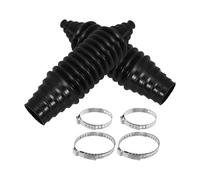ULTECHNOVO Soufflet de Protection en Caoutchouc Extensible avec Collier en Acier Inoxydable pour Réparation Automobile D'arbre de Transmission et Urgence