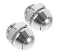 ULTECHNOVO Soupape de Sécurité en Acier Inoxydable 2pcs Diamètre Intérieur de 14mm, Soupape Anti-Blocage pour Accessoires pour Autocuiseur Fiable et Polyvalent