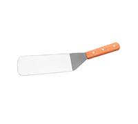 ULTECHNOVO Spatule à Barbecue En Acier Inoxydable Avec Manche En Bois 30 Cm Résistante à La Chaleur Pour Steaks Et Galettes Ustensile La Cuisine Barbecue