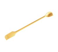 ULTECHNOVO Spatule à Confiture Mini en Silicone à Double Extrémité Cuisine | Jaune, Usage Multifonction pour Fromage, Beurre et Confiture, Facile à Nettoyer, Résistant à Chaleur