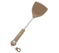 ULTECHNOVO Spatules en Silicone Résistantes à Haute Température, Lot de 4 Pièces Multifonctions pour Wok Cuisine Domestique, Ustensiles Antiadhésifs Marron, Accessoires Pratiques pour