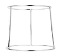 ULTECHNOVO Support à Plateaux Alimentaires en Acier Inoxydable, Porte-Assiettes pour Fruits de Mer et Pizza, Accessoire Polyvalent pour Restaurants et Repas Familiaux