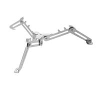 ULTECHNOVO Support de Bidon Pliable en Acier Inoxydable, Base du Réservoir D'essence Argenté, Cuisine Extérieure et Aventures en Plein Air