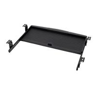 ULTECHNOVO Support de Clavier Coulissant et Extractible Noir en Alliage D'aluminium Tiroir Pratique et Facile à Utiliser pour Organiser Votre Bureau et Clavier Ordinateur