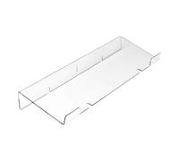 ULTECHNOVO Support de Clavier Ergonomique en Acrylique Surface Lisse et Design Simple, Support Surélevé pour Bureau et Usage Professionnel