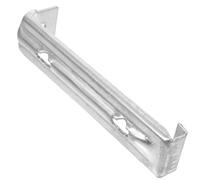 ULTECHNOVO Support de Gouttière en Alliage d'Aluminium Léger et Robuste, Fixation pour Galerie de Toit et Collecteur d'Eau de Pluie, Accroche pour Extérieur Argenté