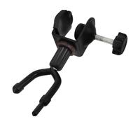 ULTECHNOVO Support de Pupitre pour Violon Noir en Métal Léger Crochet en Matériau Souple, Design Clip-on pour Salles de Musique et Concerts