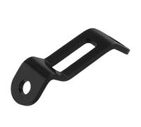 ULTECHNOVO Support de Réservoir D’huile de Frein en Alliage D’aluminium Noir Ondulé Compatible Motos Pièce de Modification pour Système Hydraulique Montage Facile Fournitures pour Motos