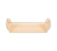 ULTECHNOVO Support de Rouleau de Papier Bois Distributeur de Papier Artisanal pour Bureau Design Compact et Stable pour Usage Quotidien