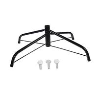 ULTECHNOVO Support de Sapin de Noël Vert Fixation par Vis pour Tube de Base Stable et Pratique pour Arbre de Noël Artificiel et Décoration Festive
