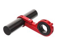 ULTECHNOVO Support D'extension Accessoire Pratique de Guidon en Métal Léger Rouge Vélo Facile à Assembler pour Lampe et Compteur pour Prolongateur de Guidon