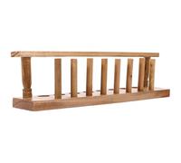 ULTECHNOVO Support Éprouvette Bois pour Tubes à Essai Porte-tubes Stable et Pratique pour Laboratoire Organisateur et Élégant
