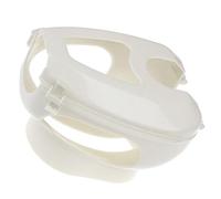 ULTECHNOVO Support Fixe Empêche Oiseaux de Se Débattre pour, Accessoire en Plastique Blanc pour Alimentation et Injection pour Soins des Volailles