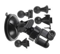 ULTECHNOVO Support pour Caméra Embarquée Voiture à Ventouse Adaptateurs Rotatifs 270° Kit 5 Pièces pour Tableau de Bord, Fixation Dashcam Dvr, Compatible GPS et Caméras Embarquées