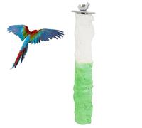 ULTECHNOVO Support pour Perroquet en Plastique Pierre à Calcium pour Développer L'équilibre Coordination, Facile à Installer, Maison Bureau Couleur Aléatoire
