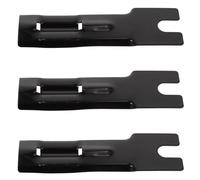 ULTECHNOVO Supports de Drapeau en Fer L-Shaped pour Vélo, Lot de 3 Pièces, Surface Lisse et Résistante aux Chocs, Équipement de Cyclisme Extérieur Sécurisé