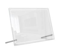 ULTECHNOVO Tableau Blanc Acrylique pour Écrire des Notes, Tableau Inscriptible de Bureau Réutilisable et Transparent, Accessoire Pratique Bureau pour Organiser le Quotidien