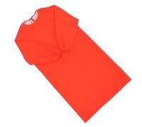 ULTECHNOVO Tablier Ajustement Sécurisé Unisexe Orange Imperméable à Manches Longues, Style Blouse avec Poches et Facile à Porter et Cuisine Nettoyage