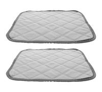 ULTECHNOVO Tapis Absorbants Réutilisables en Polyester et Absorbant Lot de 2 Doublure Lavable pour Petits Animaux pour Cage de Hamster ou Cochon d'Inde