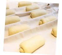 ULTECHNOVO Tapis de Fermentation Toile de Coton Naturel pour Non Traité Large Surface Anti-effilochage pour Boulangerie et Pâtisserie