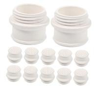 ULTECHNOVO Tête De Lampe à Gaz en Céramique 12 Pièces Accessoires De Lanterne à Gaz Légère Et Portable Buse De Lampe à Vapeur Fournitures De Camping Compatible Lanternes D'extérieur
