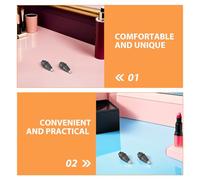 ULTECHNOVO Tête de Rechange pour Tondeuse à Poils de Nez Étanche 4 Pièces Accessoires Universels Compatibles Lames Lavables pour Épilation Précise et Confort Voyage