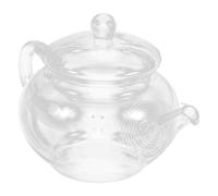 ULTECHNOVO Théière en Verre Transparent Petite Bouilloire Élégante et Solide avec Infuseur en Acier Inoxydable 250ml pour Usage Quotidien la Maison