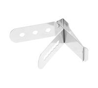 ULTECHNOVO Thermomètre Clip Acier Inoxydable Support Pour Lait Café et Cuisson Fixation Pratique Bord de Casserole Résistant et pour Bbq et Usage