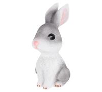 ULTECHNOVO Tirelire Lapin en Résine Décorative Ornement de Dessin Animé Taille S Accessoire Lapin pour Décoration Intérieure Présent Anniversaire Pièce Unique pour Maison ou Bureau