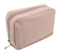 ULTECHNOVO Trousse à Pinceaux de Maquillage Fine et Portable en Nylon Pochette de Rangement Compacte Fermeture Éclair pour Voyages et Organisation Cosmétique Quotidienne
