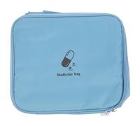 ULTECHNOVO Trousse de Secours Portable en Tissu Oxford, Fermeture Éclair, Rangement Pratique pour Remède, Adaptée pour Paquet à Main et Tiroir de Bureau