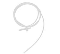 ULTECHNOVO Tube Allongé de Mousse Expansive Flexible en Plastique Blanc, Buse de Mélange Époxy Simple à Utiliser pour Application Précise de Colle Polyuréthane