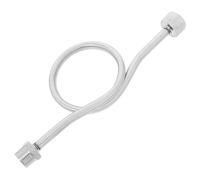 ULTECHNOVO Tube Tampon en Acier Inoxydable M20x1.5 pour Manomètre, Tuyau de Remplacement Coudé Résistant la Surpression, Ensemble Compatible Outillage Plomberie Industrielle, Accessoire