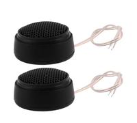 ULTECHNOVO Tweeter de Dôme Piézoélectrique Mini pour Voiture, Son Clair | Plastique Noir, Conception Légère à Profil , pour Mise à Niveau Audio en Voiture et Camion