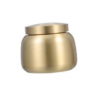 ULTECHNOVO Urne Funéraire en Laiton Petit Format Fermeture Hermétique pour Cendres d'animaux Ou Humaines, Contenant Compact Et Portable Multifonctionnel pour Souvenir Et Mémoire