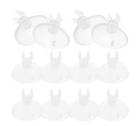 ULTECHNOVO Ventouses pour Aquarium Fixation Solide en Verre en Plastique Transparent 20 Pièces, Clips Faciles à Installer pour Tube de 16mm Accessoire pour Décoration Aquarium