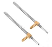 ULTECHNOVO Vis de Fixation pour Hausse D'archet de Violon en Métal, Facile à Installer et Léger, Lot de 2 Pièces, Accessoires Professionnels pour Violon Style Aléatoire