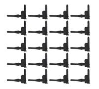 ULTECHNOVO Vis pour Ventilateur de Boîtier PC en Silicone L Forme, Fixation Anti-vibration Flexible, Pack de 20 Pièces pour Camping et Montage DIY D'ordinateurs